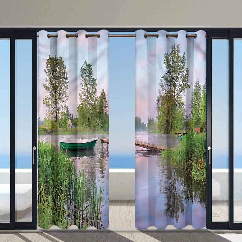 Genuine Paradisedecor Landscape Patio Outdoor Curtain Blackout Patio Out Popular Brand