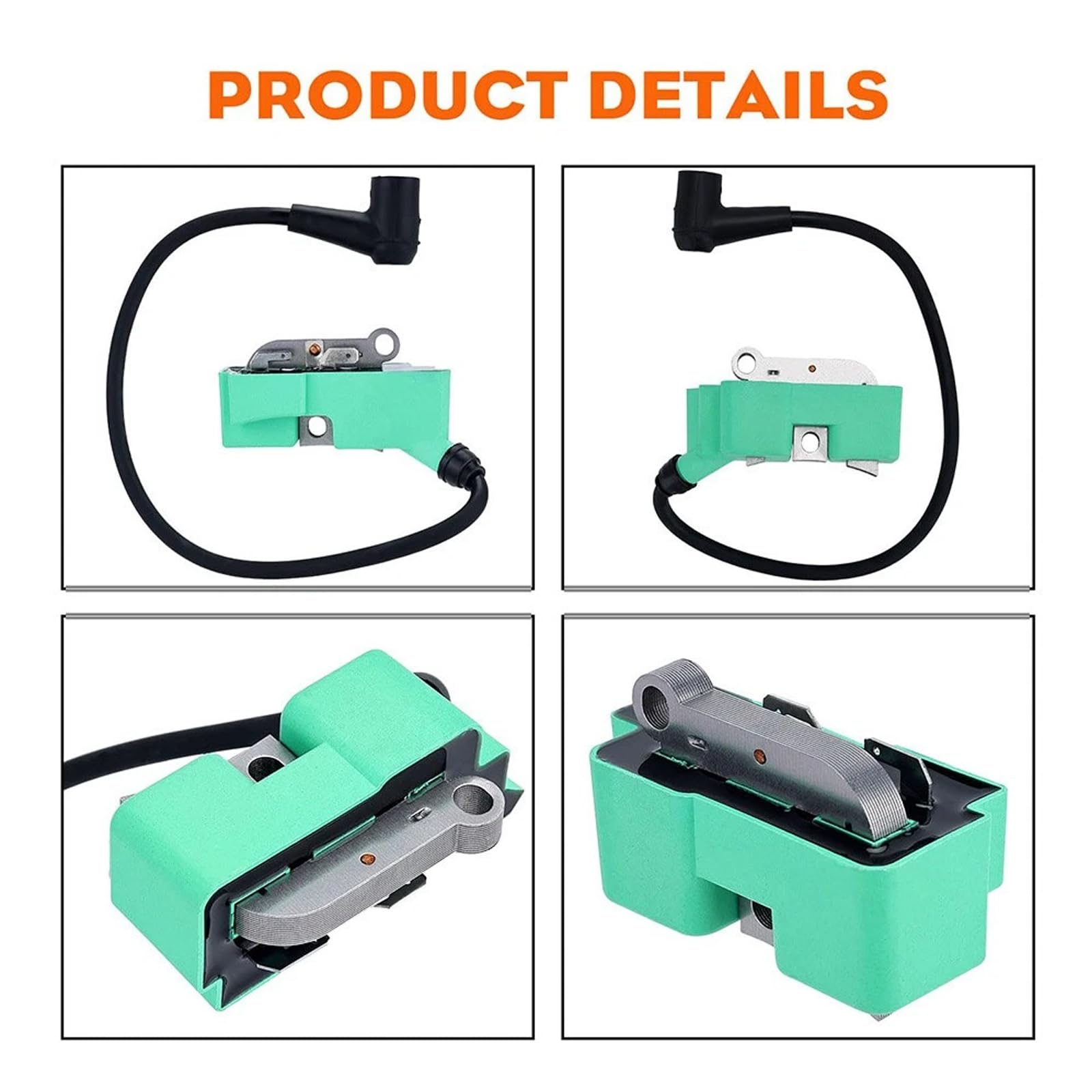 Zündspule mit Zündkerze Kompatibel Mit Husqvarna K750 K760 K770 K970 Cutoff Power Cutter Saw für 510115601 580380501