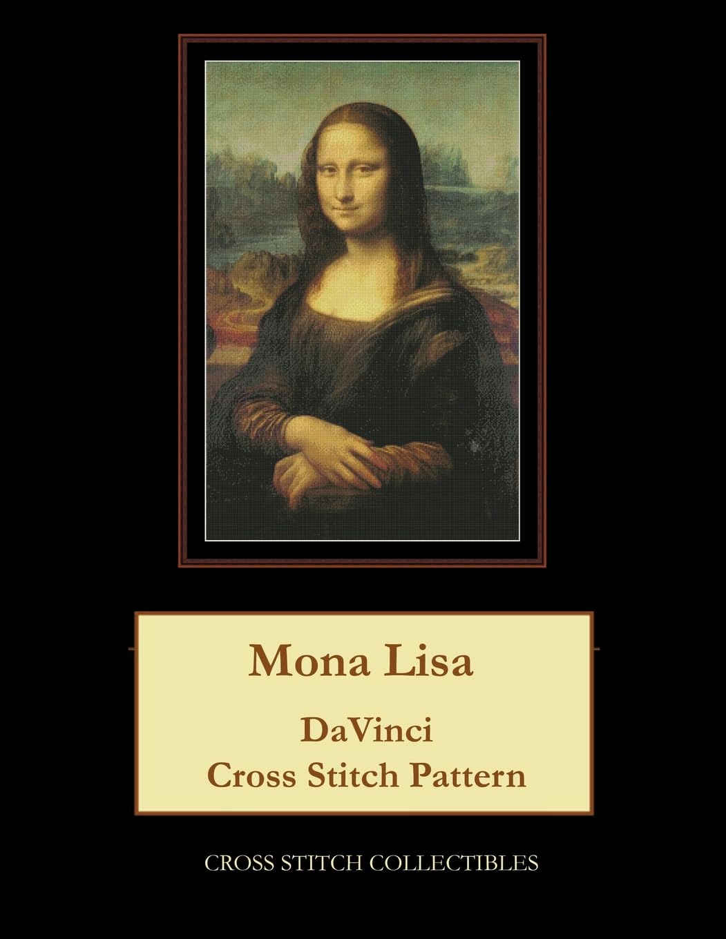 Mona Lisa: DaVinci cross stitch pattern
