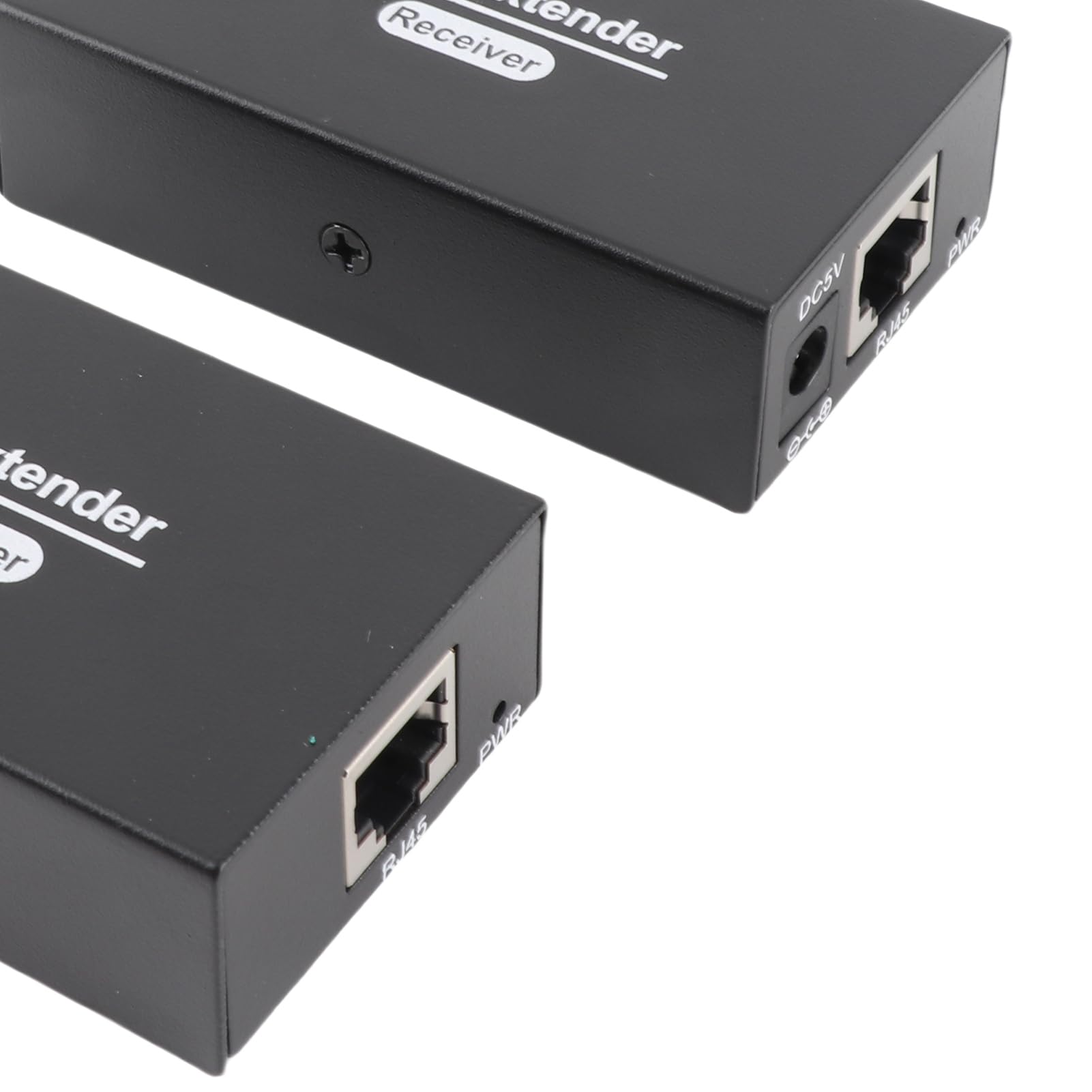 Extensor USB de 262 Pies sobre Ethernet único Cat5e 6 7 con 4 Concentradores USB 2.0 para, OS X, Adecuado para PC, Computadora Portátil, Escritorio y Más (Enchufe de la UE)