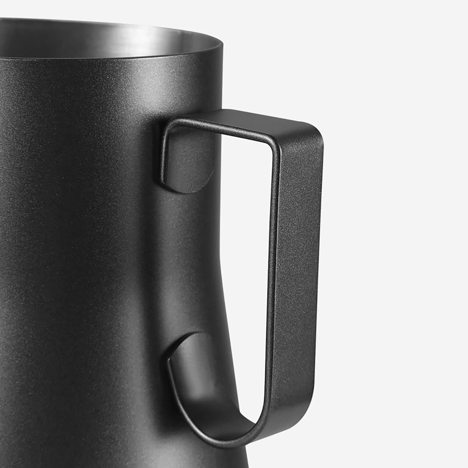 RAN Zuckerdosen Sauciere 12,3/19,3 Unzen Edelstahl Milchaufschäumkrug Espresso Kaffee Milchcremeaufschäumer Tasse Krug (Color : Blue, Size : 550ml)