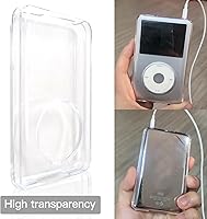 Vista 7 de Cubierta rígida protectora a prueba de golpes transparente para iPod Classic 80 GB 120 GB 160 GB