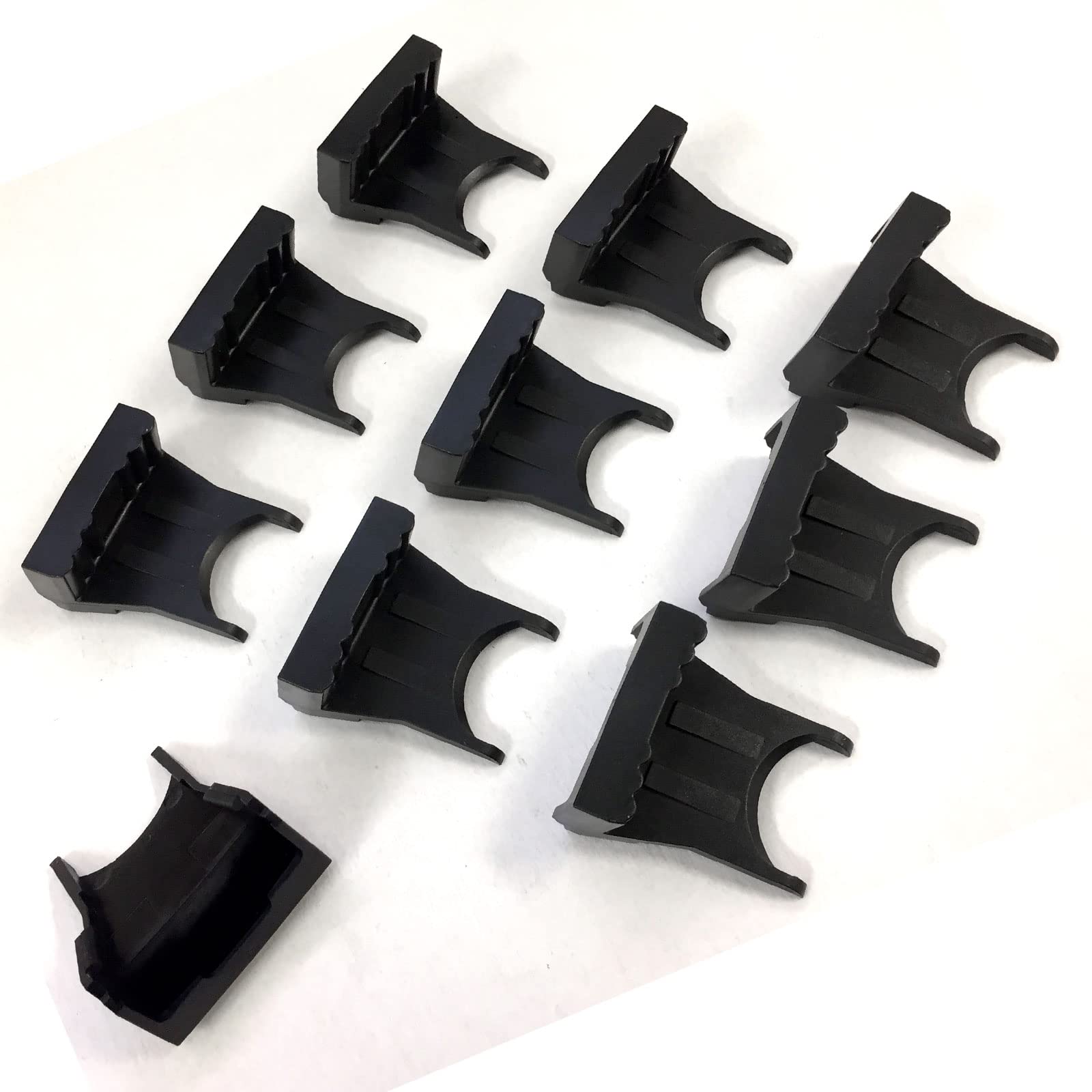 Plastic Slide On No Mar Rim Clamp Jaw Protectors for Coats 50X 60X 70X 90X RC-1 RC-5 RC-10 RC-20 5030 5040 5050 5060 5065 7050 7055 7650 7655 7660 7665 Tire Changers - 10 Pack - 8183604
