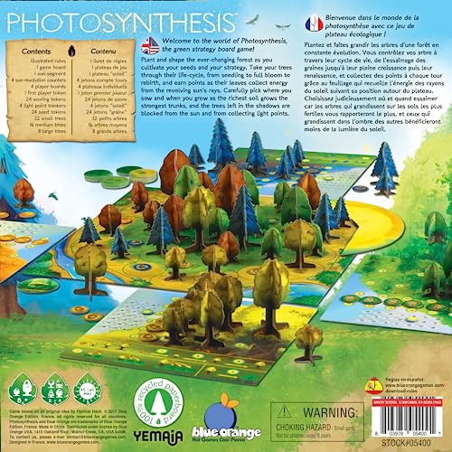 Photosynthesis juego de mesa estratégico para 2-4 jugadores miniatura 2