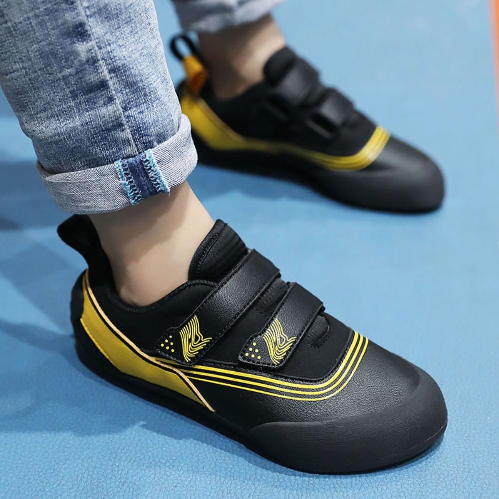 Kletterschuhe Herren Damen universelle Trainingsschuhe Anfänger Klettern Indoor Bouldern Trainingsschuhe rutschfeste und atmungsaktive Kinder Kletterschuhe 32-44EU