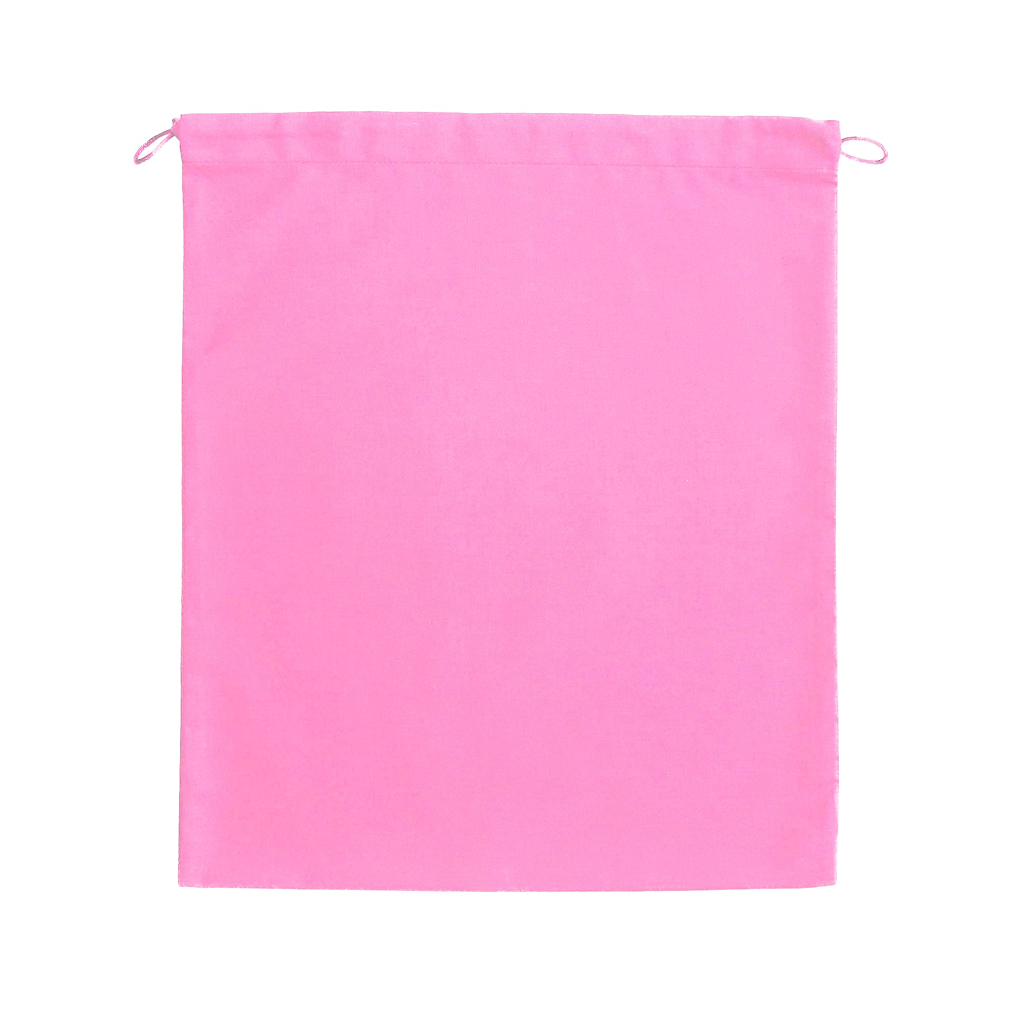22x28" Pink Handmade in USA Cotton Polyester Colors Drawstring Dust Bag for Handbag, Sneakers, Clothes, Accessories, Travel, Storage, gift or packaging (Large 22x28", Pink)