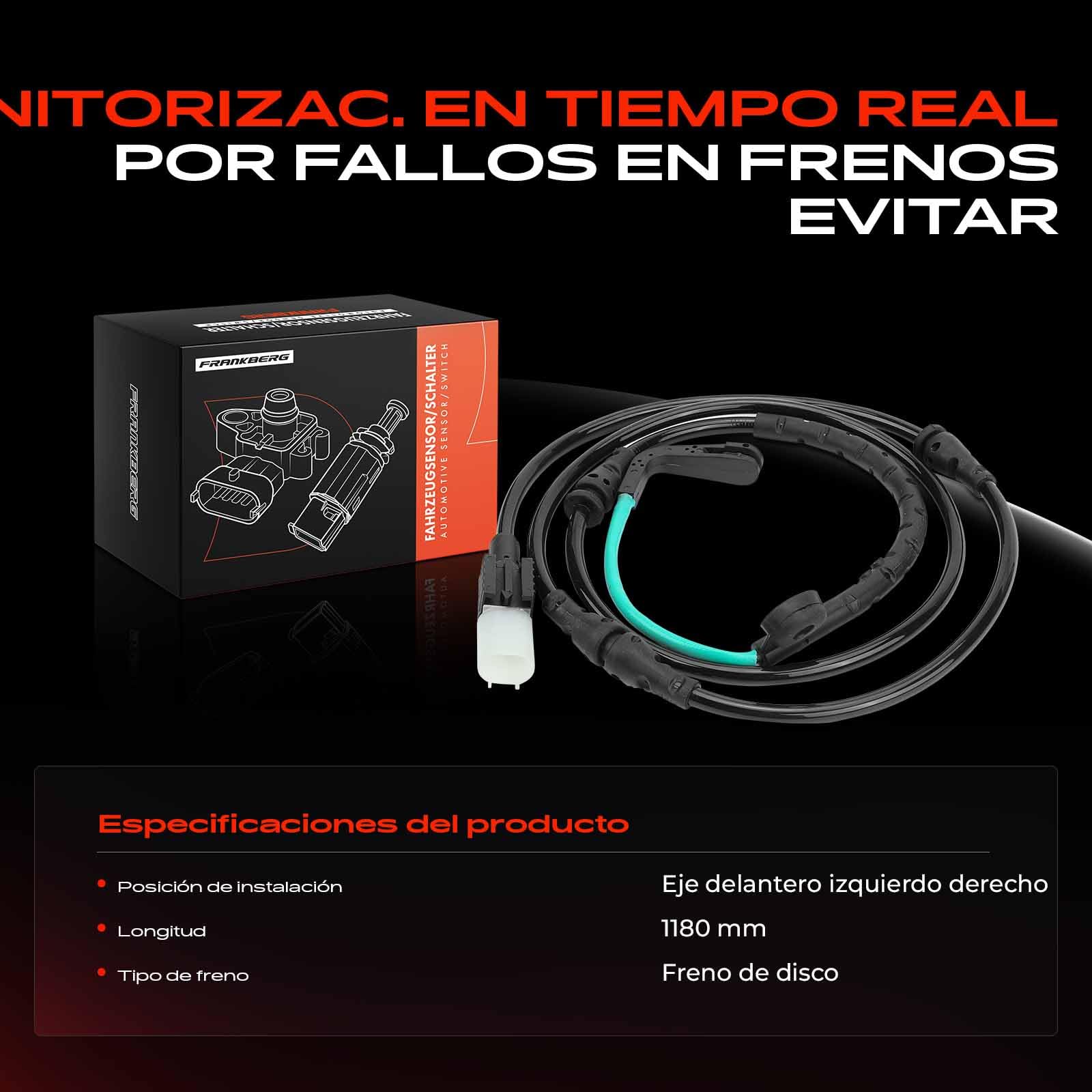Frankberg Indicador de desgaste 2 Polos Compatible con Discovery IV L319 Discovery III L319 Replace# SEM500070,EUR1479