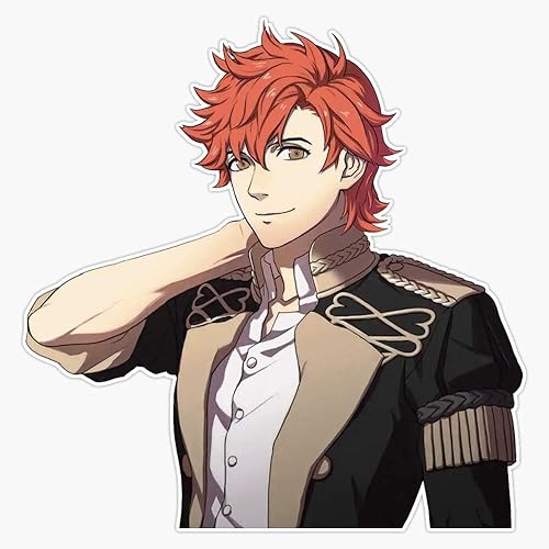 Sylvain - Adhesivo de vinilo impermeable con emblema de fuego de tres casas, para coche, laptop, ventana, 5 pulgadas