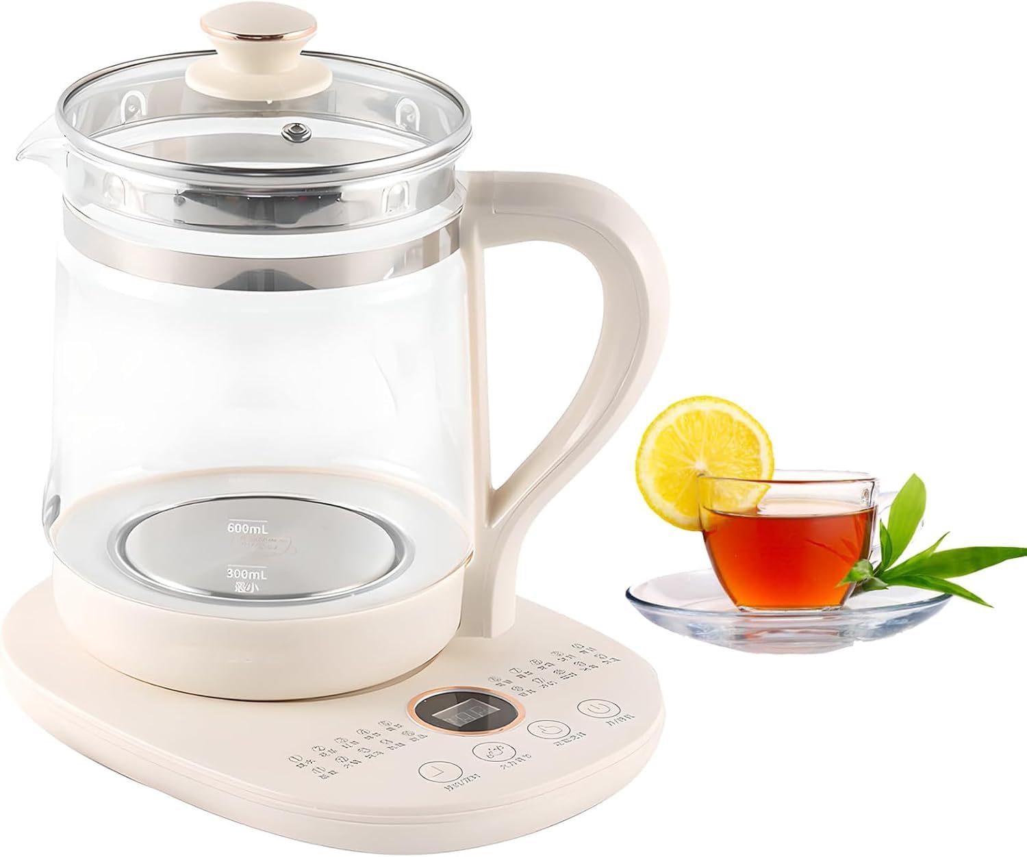 Olla de salud eléctrica automática de 1.8L para desayunos e infusiones en casa