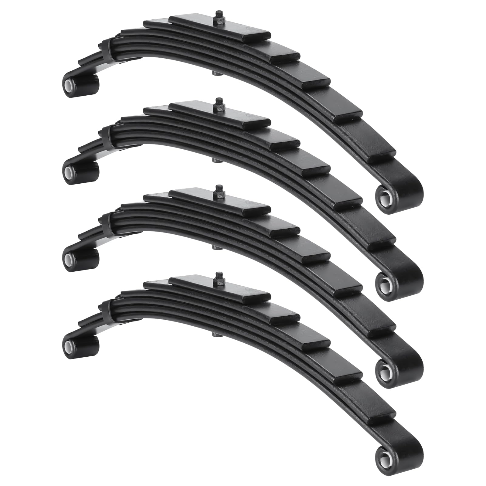 Photo 1 of Youxmoto Trailer Leaf Springs 3500lbs, 6 Leaves Double Eye for 7000lbs Axles, 25-1/4" L, 1-3/4" Width;
