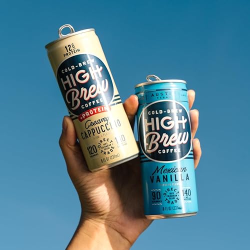 Miniatura 7 de Café High Brew preparado en frío, doble exprés, latas de 236,5 ml (paquete de 12)