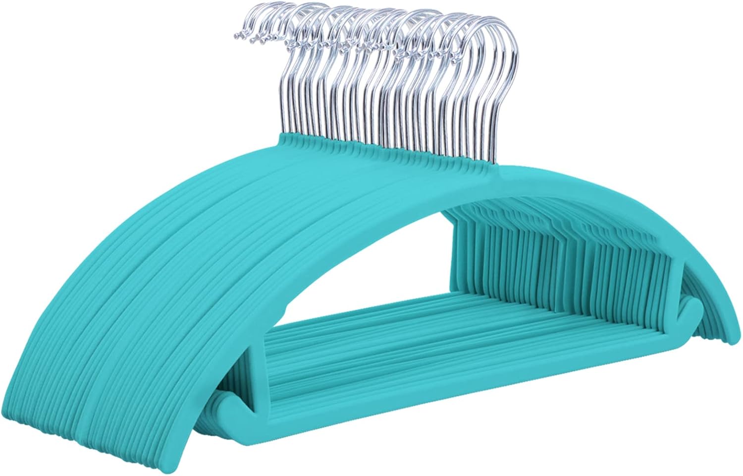 Premium Velvet Hangers No Shoulder Bumps Suit Hangers with Chrome