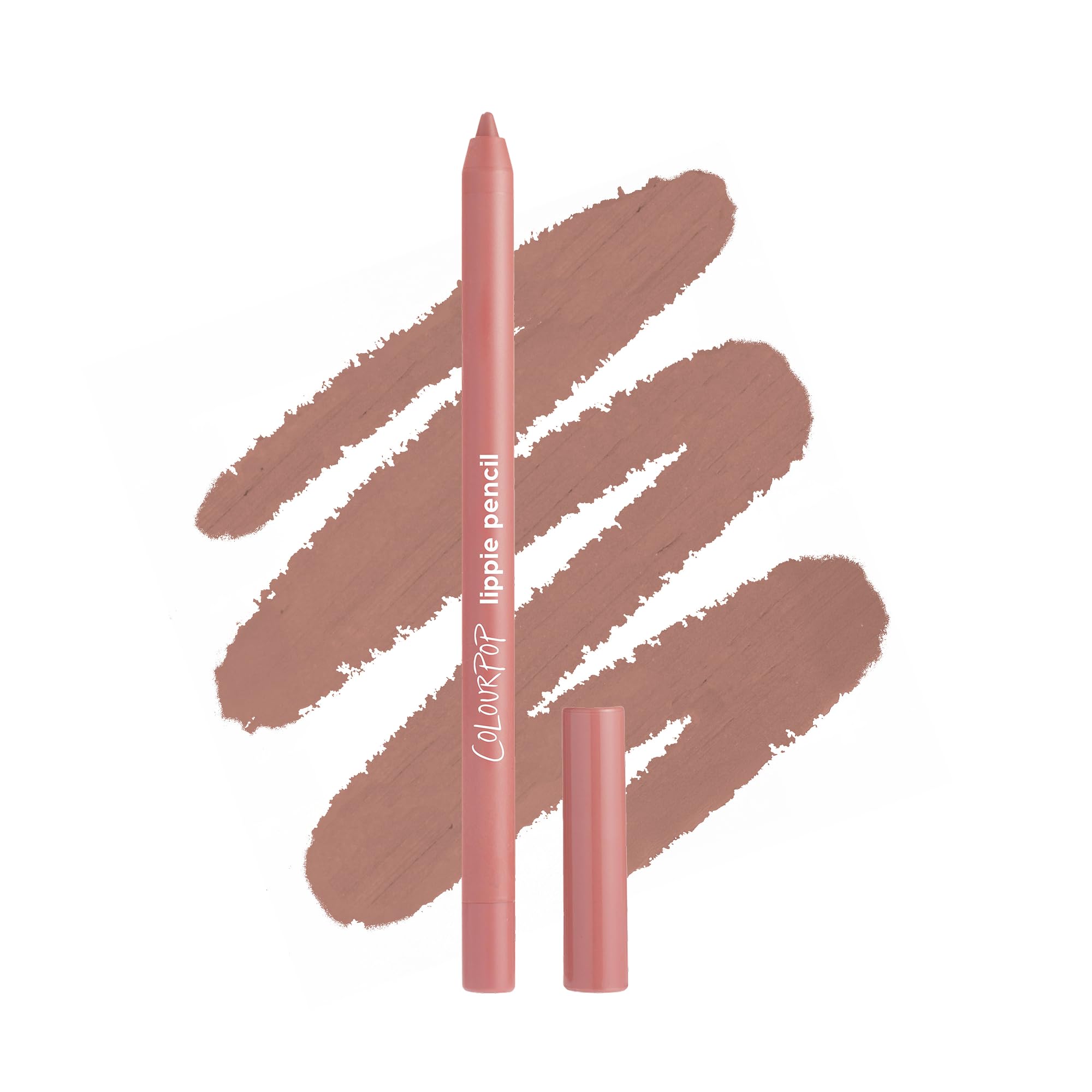 Lippie Lip Pencil - High-Pigment, Long-Lasting & Sharpenable Lip Liner with High-Impact Color - Vegan, Cream Formula with Precise Application - Ashton (0.35 oz)