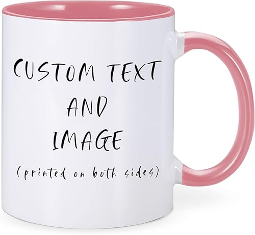 Taza de café personalizada, taza de café personalizada, regalos con texto fotográfico para mamá, amiga, mujer, taza de 11 onzas, tazas