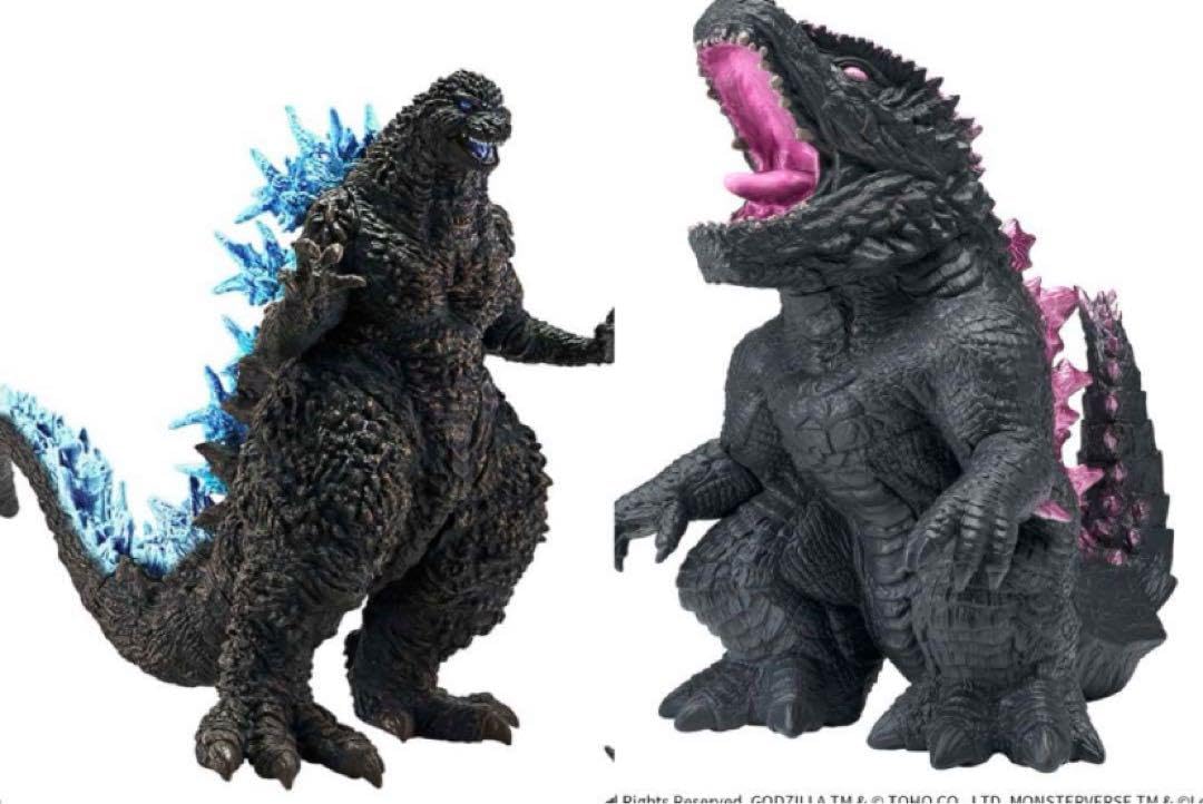 ゴジラ 鎮座獣、怪獣咆哮撃 フィギュア8体セット
