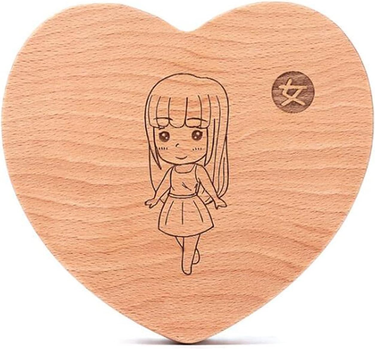 Wenxiu 赤ちゃんの歯記念箱の少女創造的なかわいい落葉箱の子供 Wenxiu 赤ちゃんの歯記念箱の少女創造的なかわいい落葉箱の子供