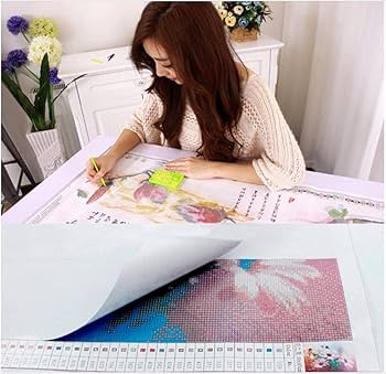 Bougimal Diamond Painting Mond, 5D Diamant Painting Bilder Fu00fcr