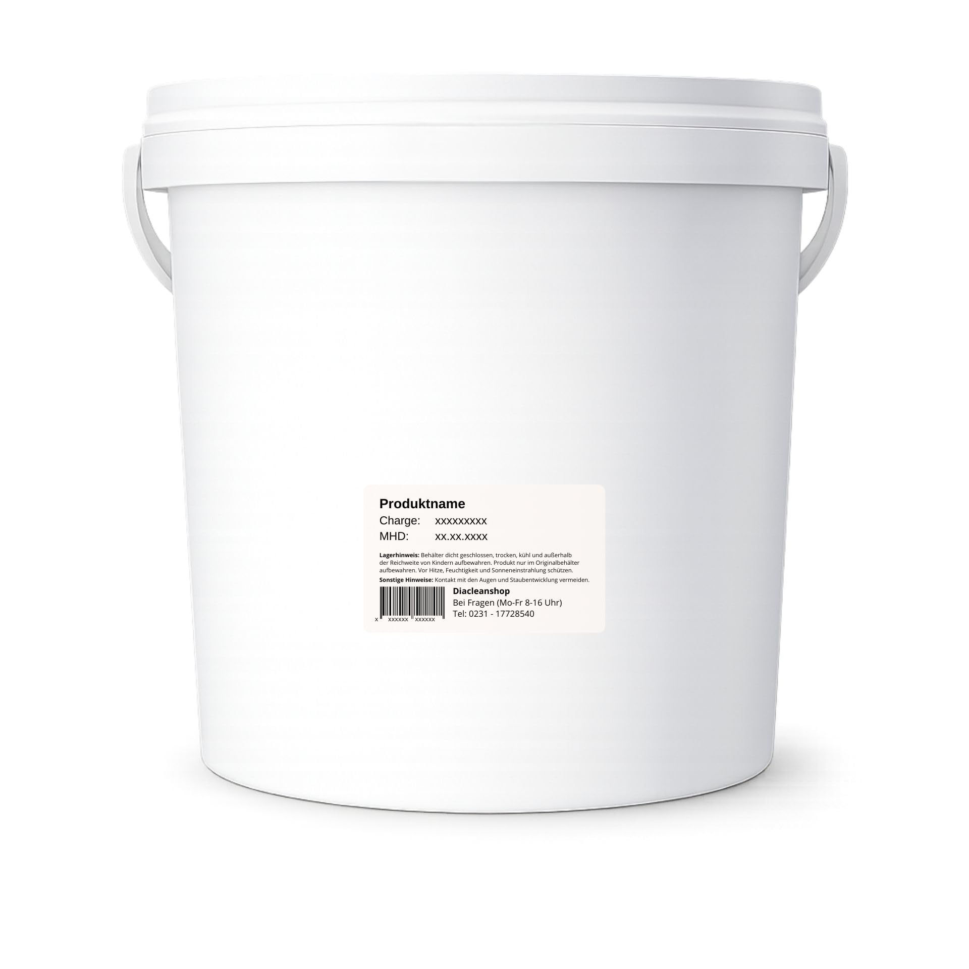 DIACLEANSHOP Magnesiumchlorid Hexahydrat 7,5kg Pharmaqualität E511 | Ideal für Magnesiumöl Magnesiumspray Fußbad Vollbad Aquaristik