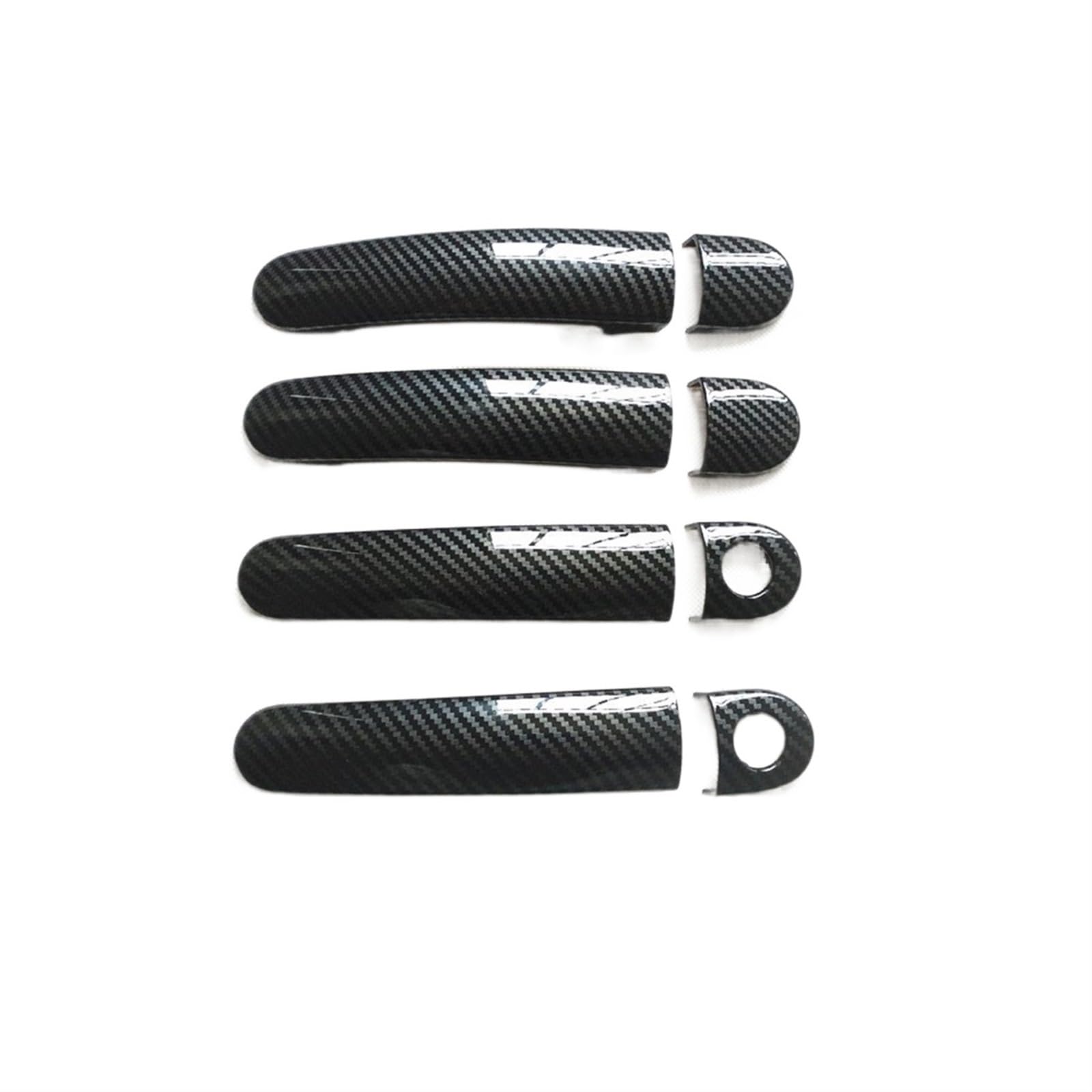 Car Door Handle Replacement For Skoda for Octavia 1 MK1 1U VRS 2 MK2 1Z for Combi for Wagon 2005-2011 Door Handle Cover Trim Plastic(2)