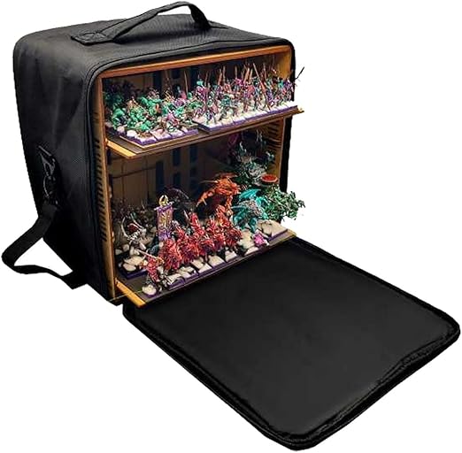 GREEN STUFF WORLD GSWD-11936 Green Stuff World Army Carrier Bag (for Figure) Hobby Storage Case