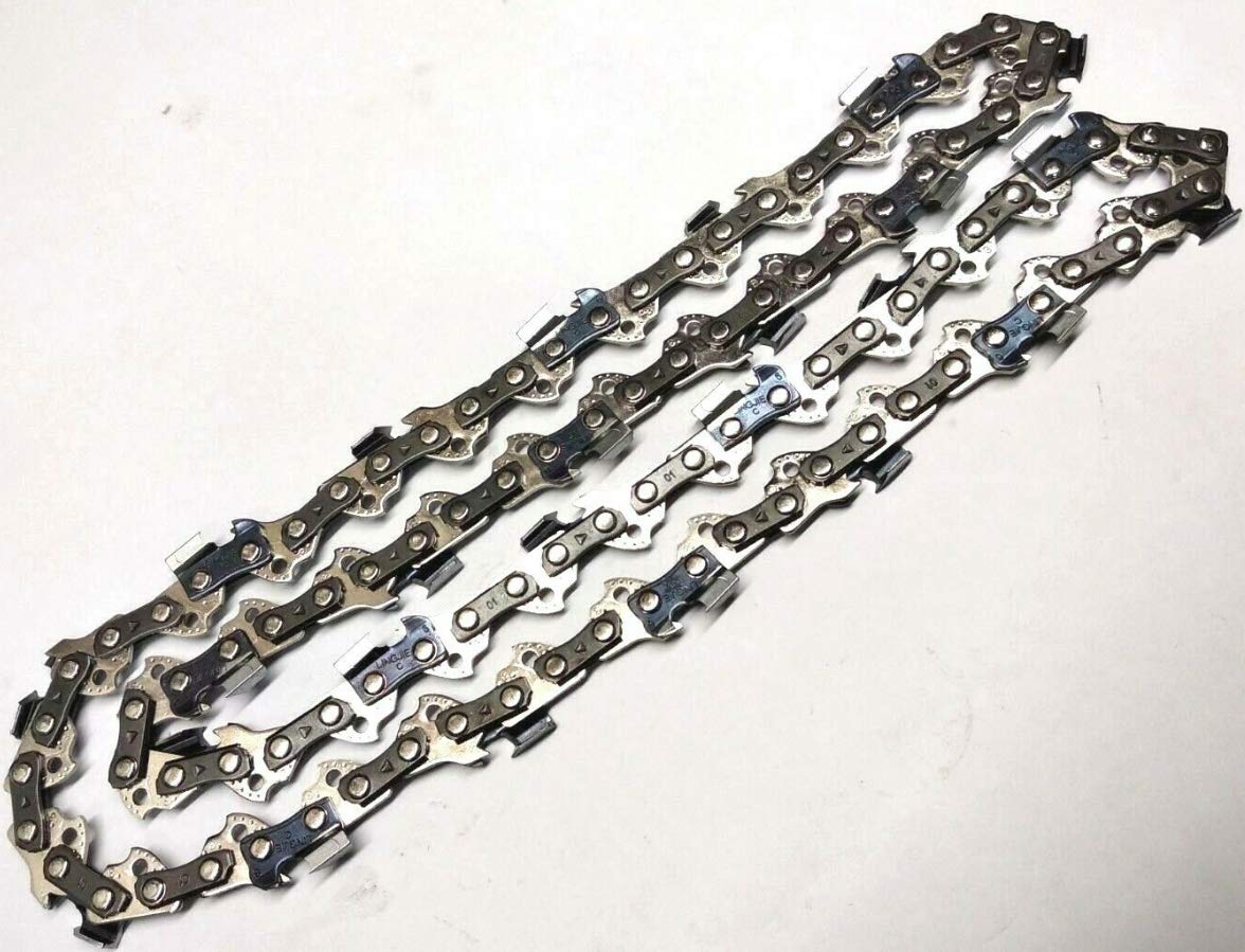 Full Chisel Chain Saw Chain 3/8 Inch 1.3 mm 50TG for Chainsaw 35 cm / 14 Inches