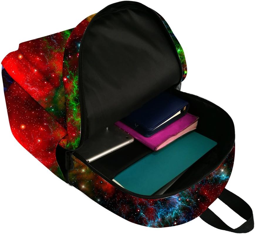 JeremySport TrendyMax Galaxy Pattern Grade Backpack for Elementary Kids