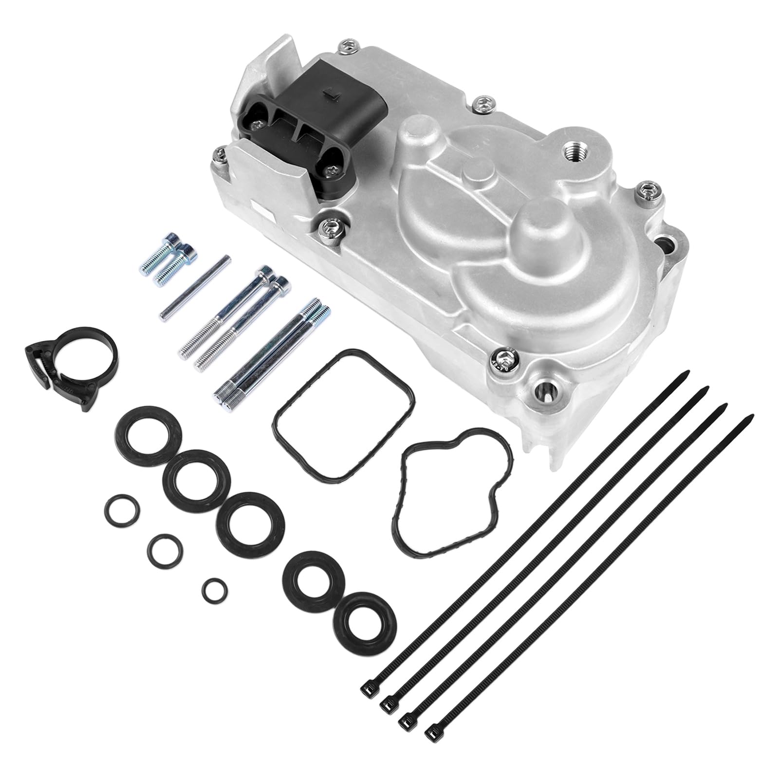 Photo 1 of ****MISSING ASSEMBLY PIECES**** Flynsu 6382093RX Turbo Actuator Replacement for 2017- Cummins X15 Holset HE400VG VGT Turbo Actuator 6374772RX 5501185RX
