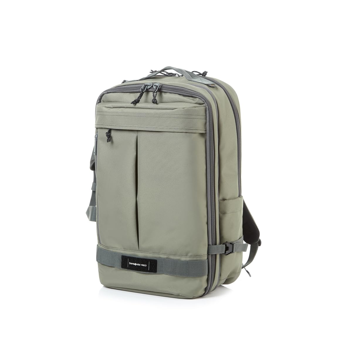 SAMSONITE Red Vickson 3Way Backpack 34 Cms Khakhi Polyester Premium Laptop Backpacks for Travel 17″ laptop & Ipad compatible