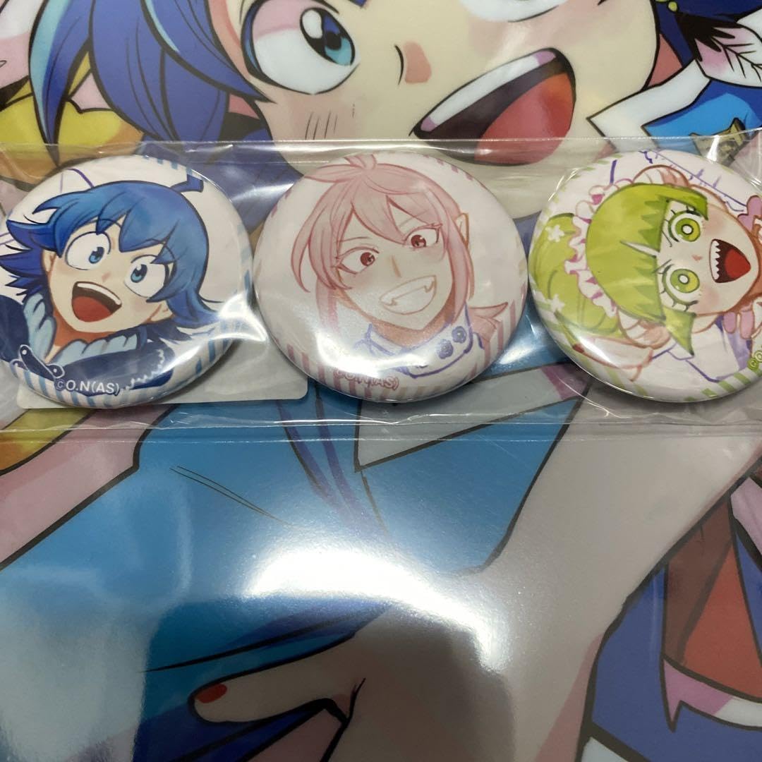 Amazon.co.jp: 魔入りました 入間くん デビフェス 入間軍缶バッジ