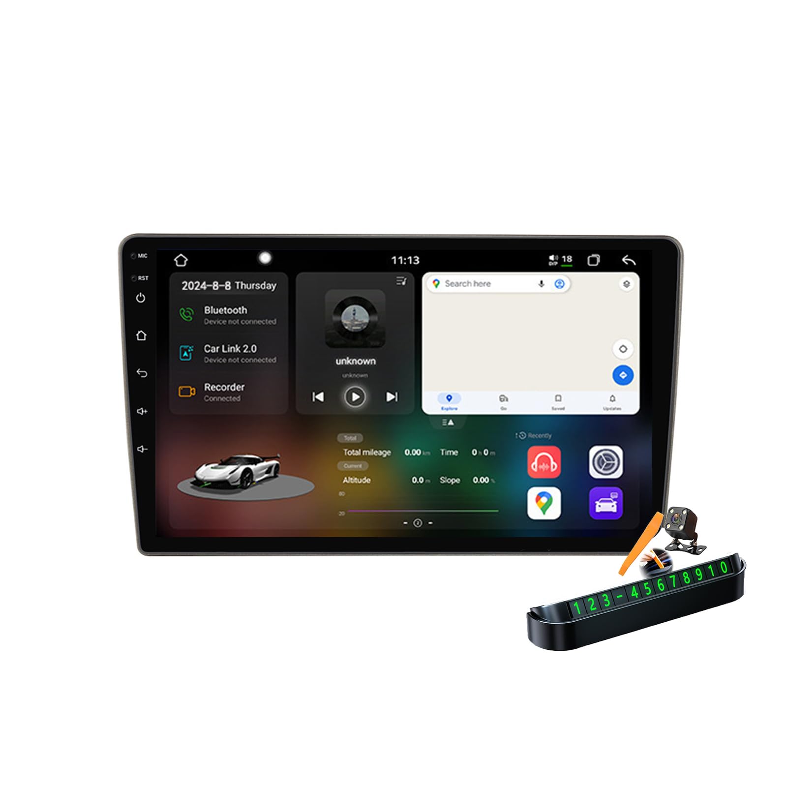 Autoradio 2 Din Android 14.0 pour Remplacer votre Poste d'Origine
