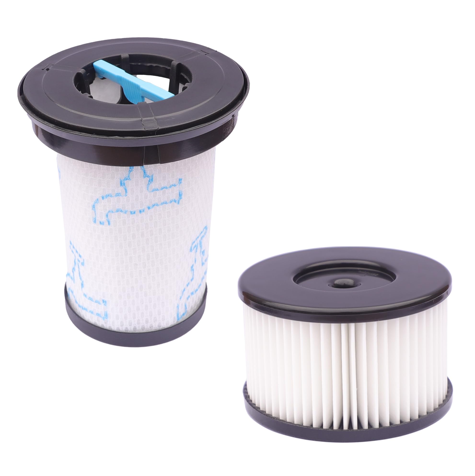 Lot de 2 filtres d'aspirateur ZR009004 compatibles avec Rowenta Air Force Flex 760 ZR009003, ZR009004 Accessoires pour filtre à tige multifonction sans fil