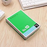 Vista 5 de Grapas Mini grapas de metal, 1000 unids/lote No.10-1M Stationary No.10, grapadora de encuadernación de oficina, suministros escolares estacionarios