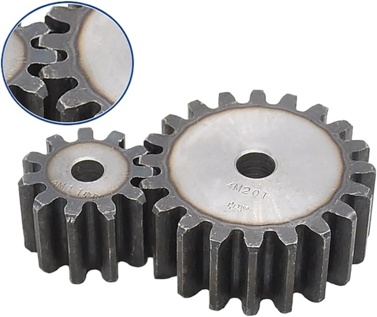 Steel Motor Drive Gear 1PCS 4 Die Spur Gear 45# Steel 10-20 Teeth Thickness 35mm Industrial Transmission Motor Metal Gears 4 Mode Spur Gears (Size : 13 Teeth-OD 60mm)