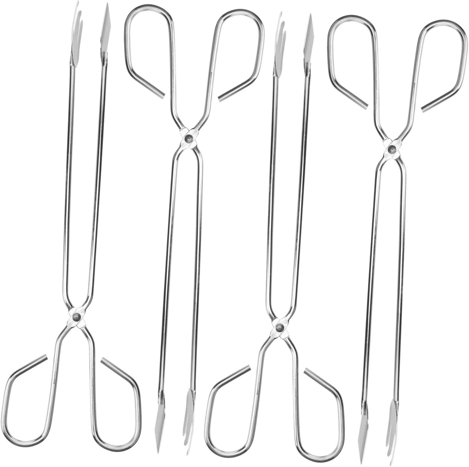 HEALLILY 4pcs Long Metal Tongs for Cooking Arm Extender Grabber Grilling Tongs Grabber Tool Log Grapple Cooking Tongs Firewood Grabber Tongs Salad Extra Elder Metal Scissors Stainless Steel HEALLILY 4pcs Long Metal Tongs for Cooking Arm Extender Grabber Grilling Tongs Grabber Tool Log Grapple Cooking Tongs Firewood Grabber Tongs Salad Extra Elder Metal Scissors Stainless Steel