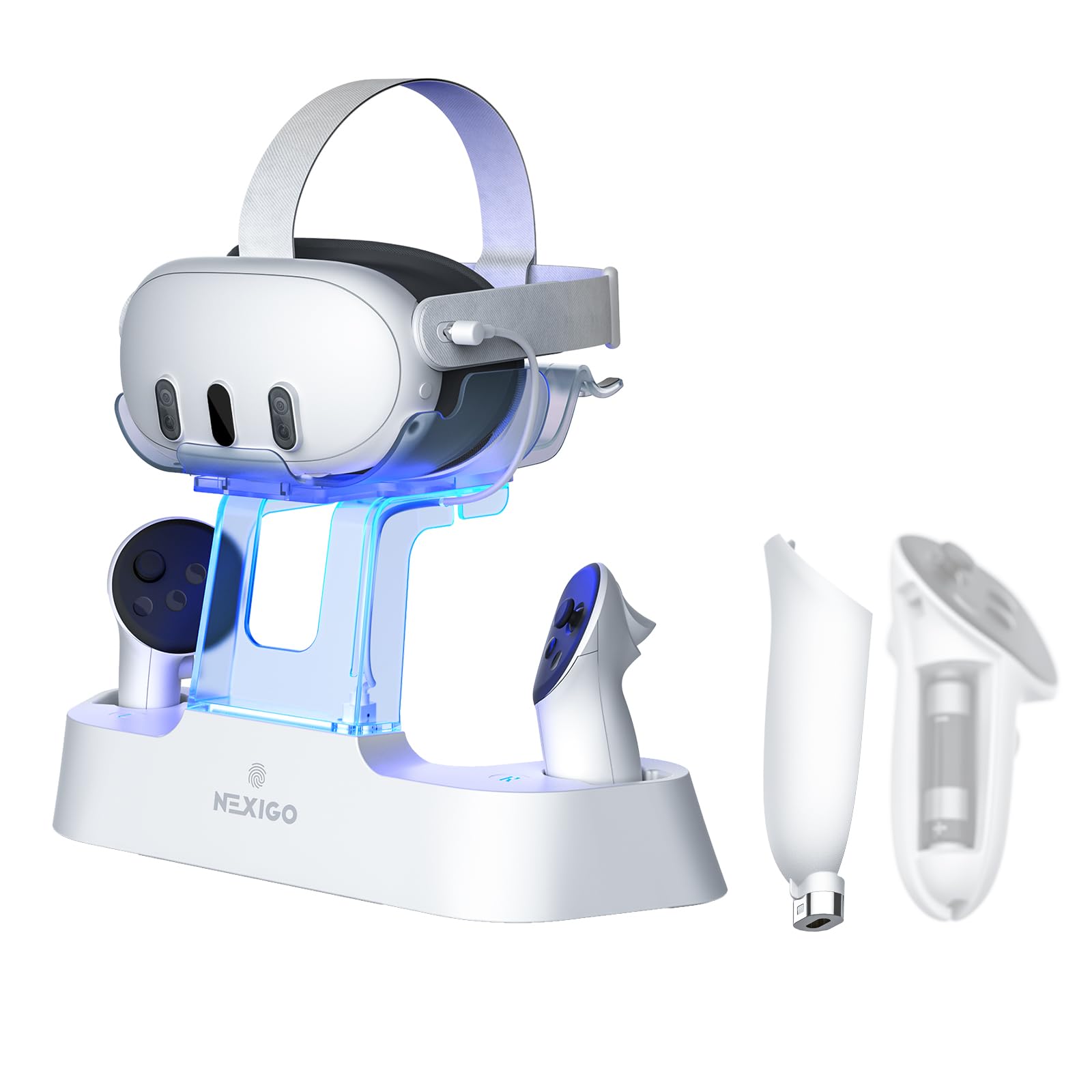Amazon.com: NexiGo Charging Dock for Oculus Quest 3 and 2 with LED
