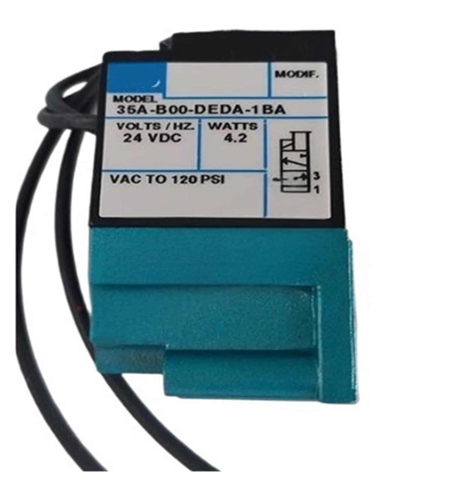 Électrovanne 35A-B00-DEDA-1BA pour stopper les pertes de pression pneumatique