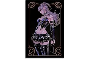 Anime Misa Amane Retro Canvas Poster