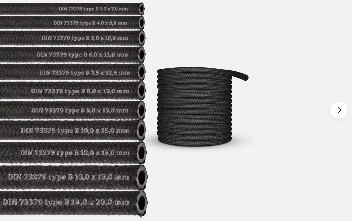 Kraftstoffschlauch DIN 73379 Typ B – 10 Bar, NBR, Made In Germany - Foto 6