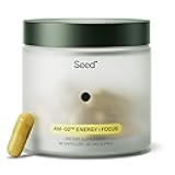 Seed AM-02 Energy + Focus - Daily Nootropic Supplement for Women & Men - Fast-Acting & Sustained Energy for Up to 6 Hours - Caffeine-Free Vegan & Shelf-Stable - 30 Capsules (30-Day Supply)