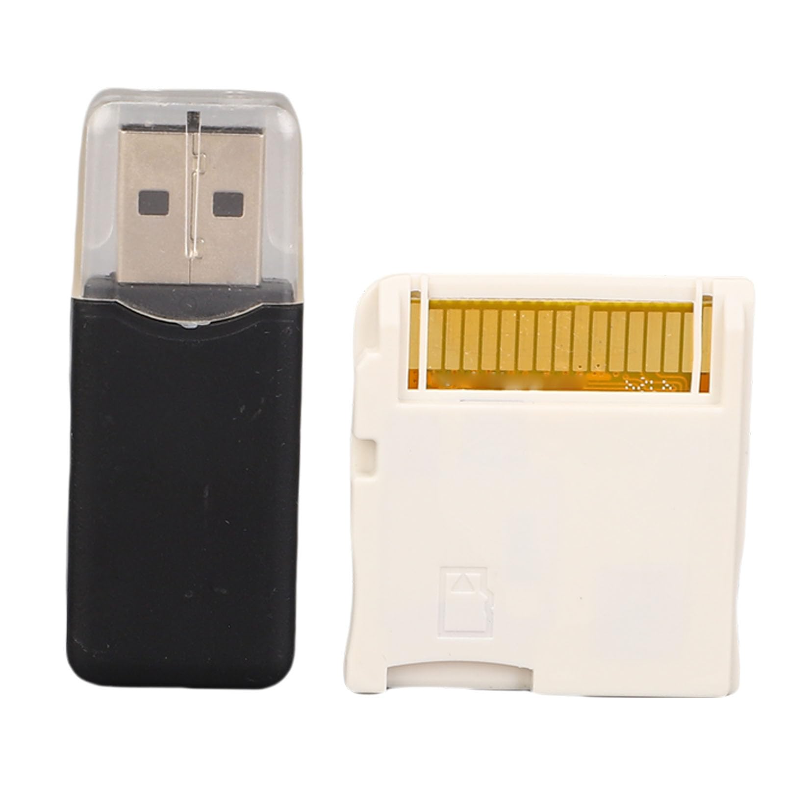 Yosoo Health Gear Tarjeta Flash para 2DS 3DS, Tarjeta de Memoria Flash para Juegos con Lector de Tarjetas, Compatible con DSi XL 3DS XL New 2DS, Chip ASIC (White)