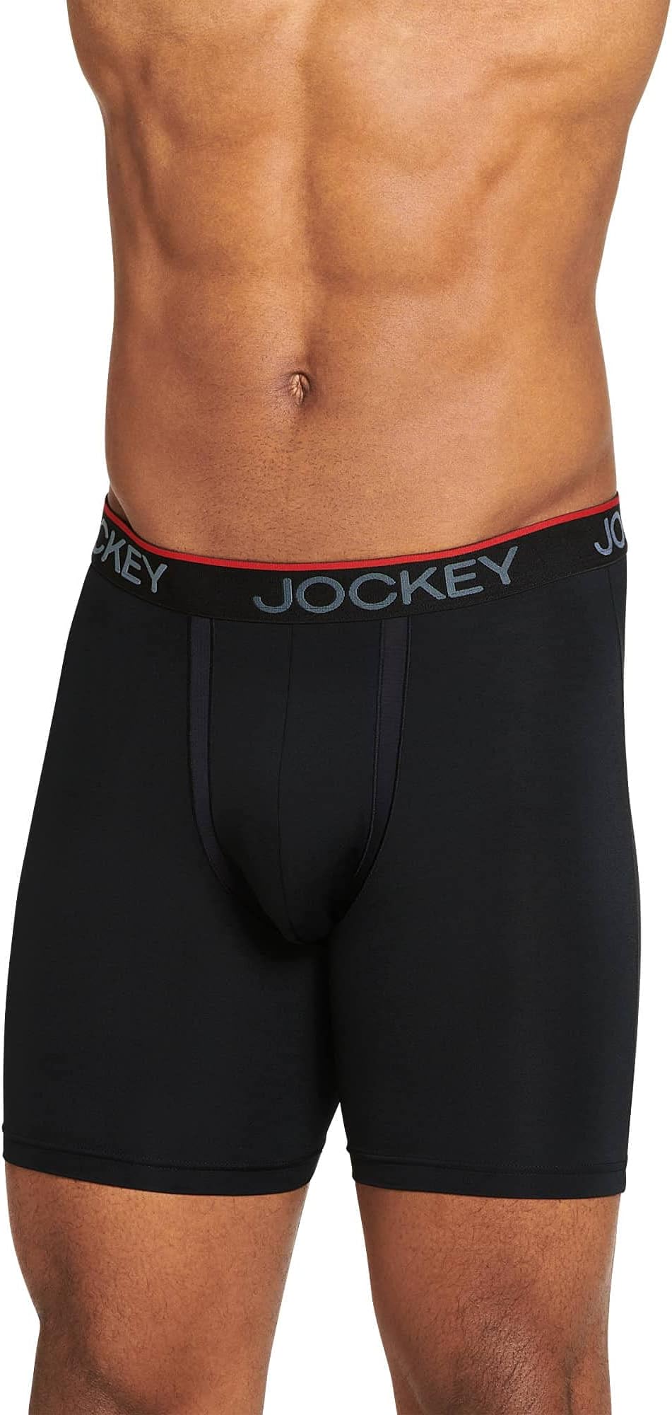 JockeyMen's Underwear Chafe Proof Pouch Microfiber 6" Boxer Brief