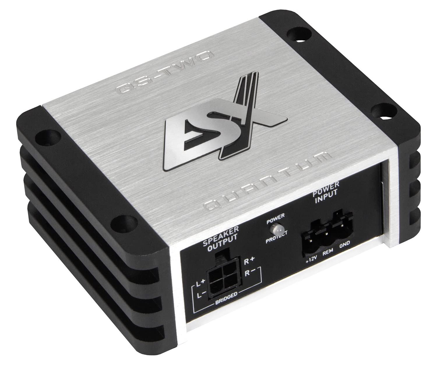 MEDIADOX Auto/KFZ Plug & Play Upgrade Verstärker/Endstufe + Kabel Set QS-Two-ISO von ESX kompatibel mit VW Volkswagen (IIII)