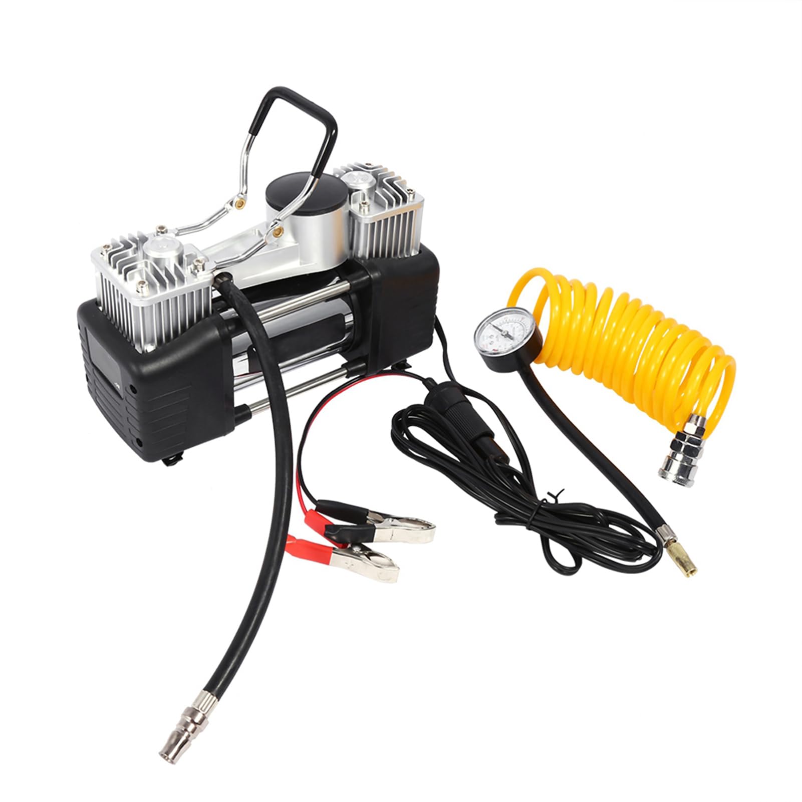 Przenośny Mini Kompresor Powietrza Zestaw Pompki do Opon Samochodowych 12 V Pompa Ciśnieniowa 150 PSI