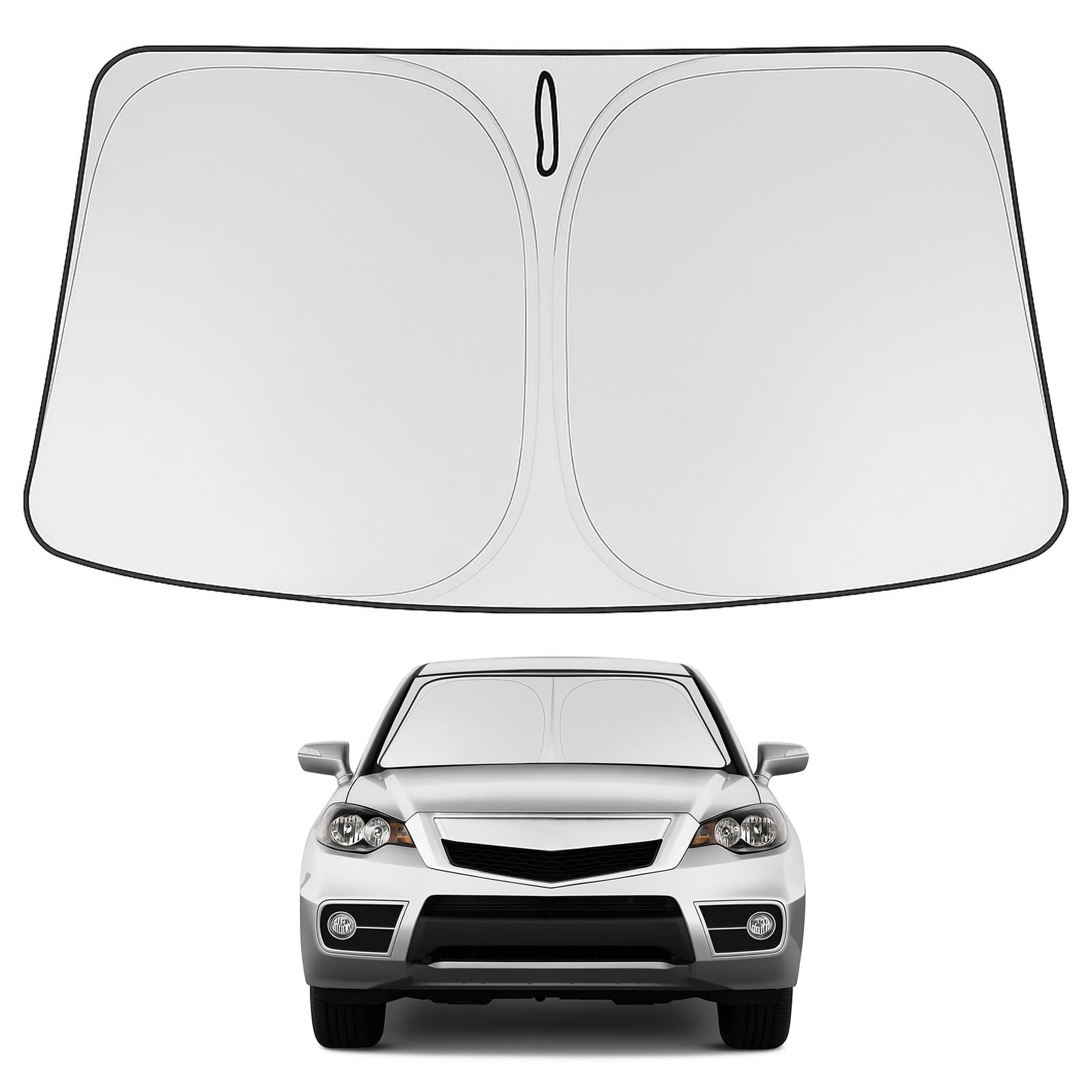 Proadsy Custom Fit 2007-2012 Acura RDX Windshield Sun Shade, Blocks Heat