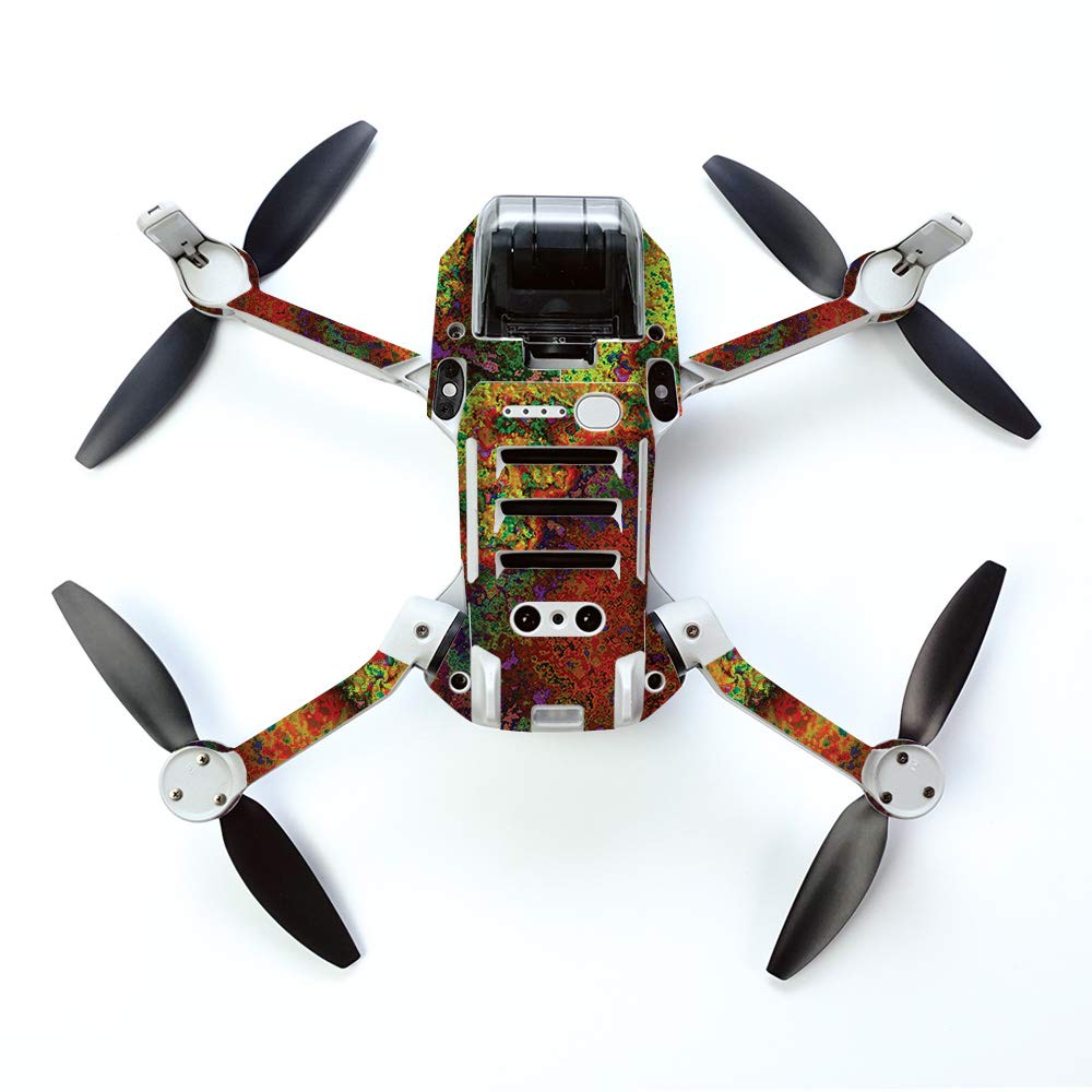 MightySkins Skin For DJI Mavic Mini Portable Drone Quadcopter - Black...