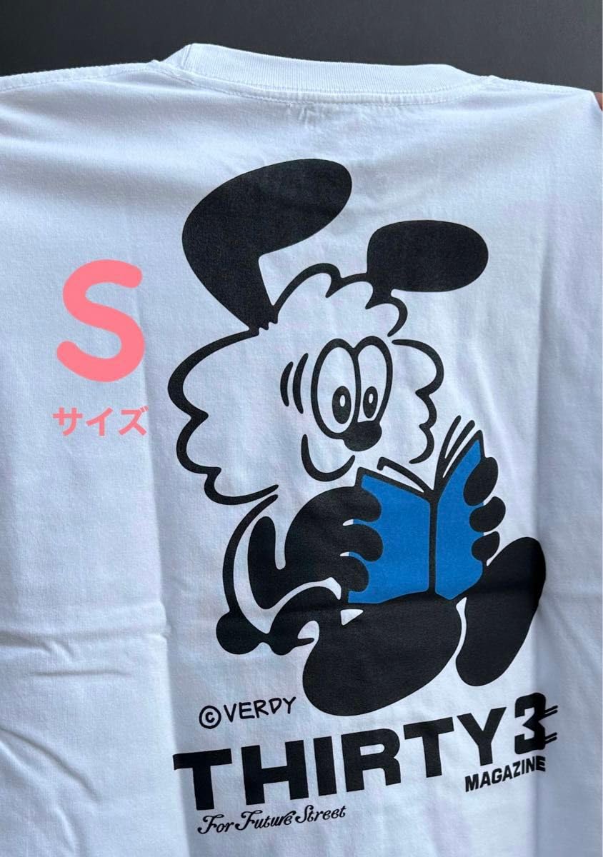 Amazon.co.jp: verdy thirty 3 magazine T shirt white S : ファッション