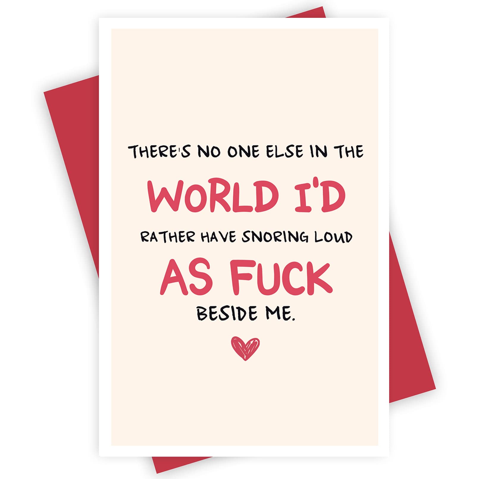 A Kiss, A Sigh, A Snore Pop-Up Valentine's Day Card For Husband - Greeting Cards