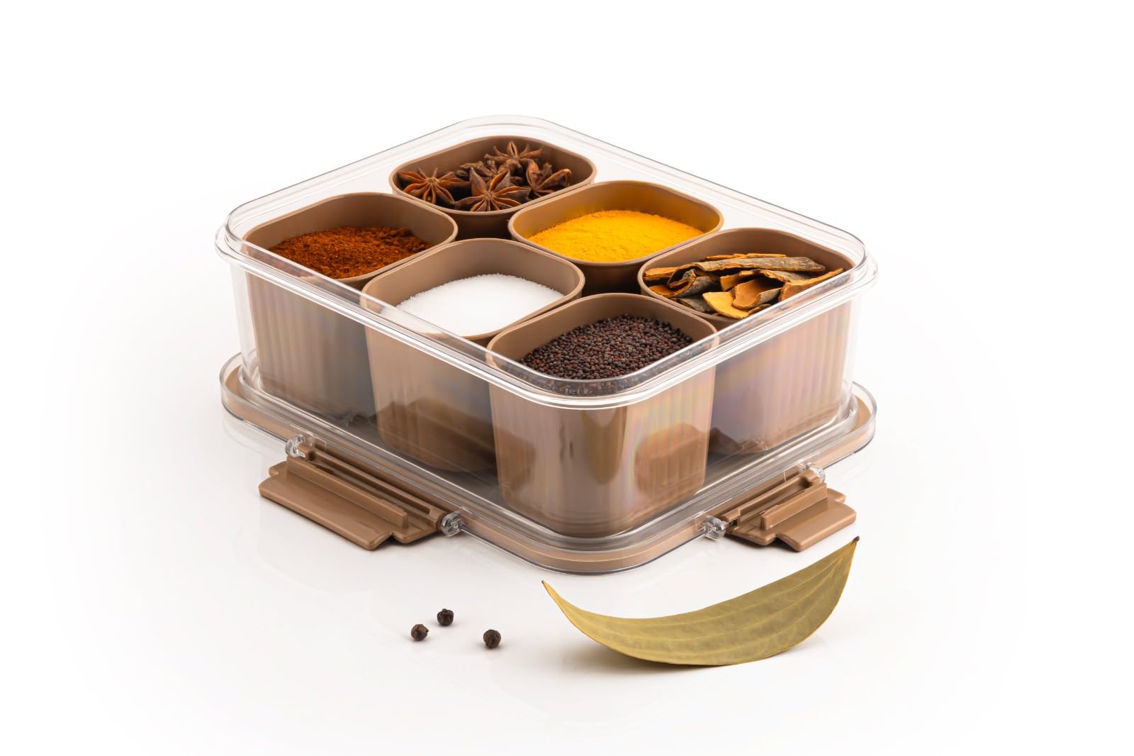 6-in-1 Masala Box - Spice Organizer -1
