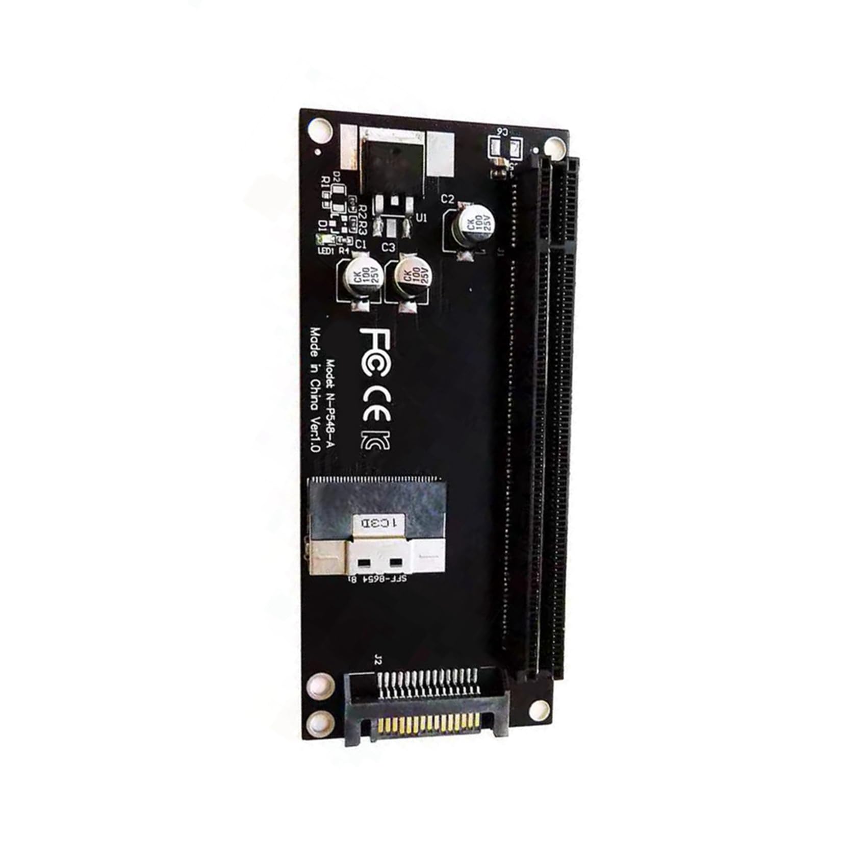 Adattatore PCIe 4.0 compatibile Espansione SFF-8654