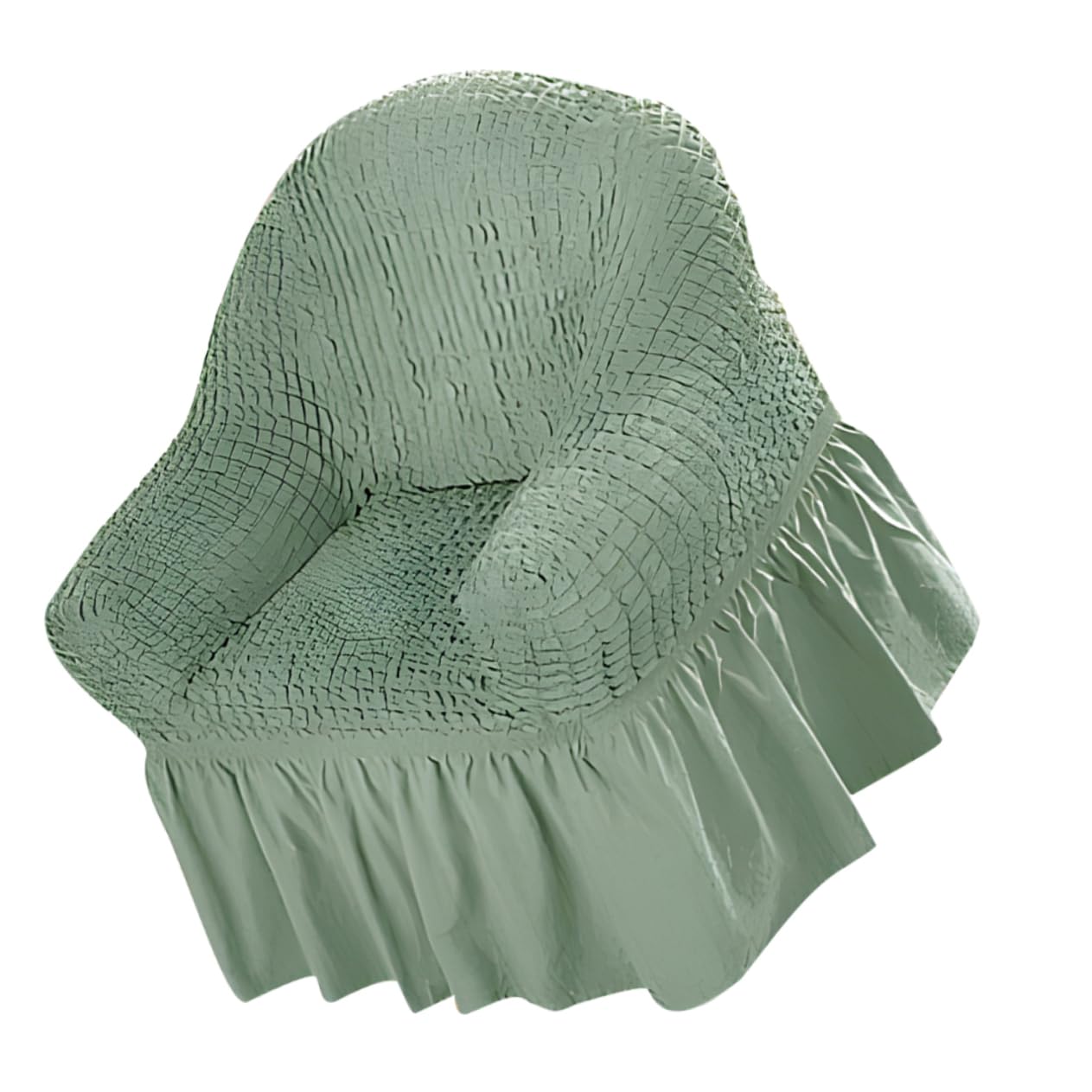 Housse fauteuil inclinable élastique et facile à installer design vert
